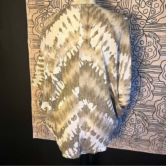 Bryan Walker Made in USA Tie Dye Dolman Top - Picture 7 of 8